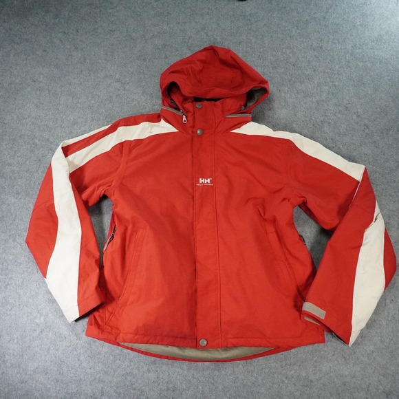 Helly Hansen Jacket Womens Medium Red Ski Snow Vented - Picture 1 of 16